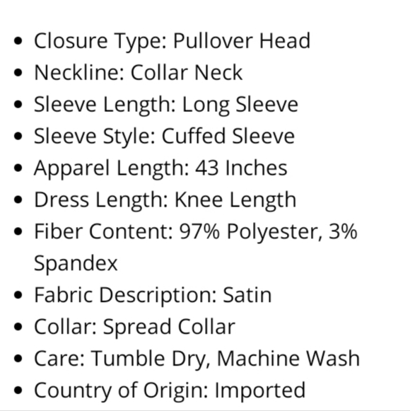 Worthington Black/Gray Dress Animal Print, wrap, long sleeve, silky, 21" PTP - Picture 6 of 6